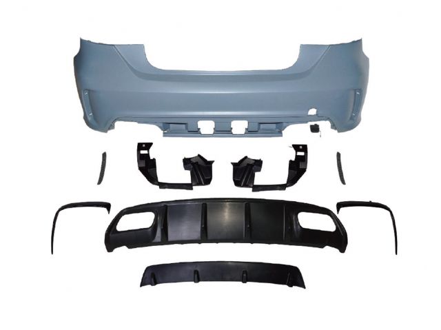 REAR BUMPER ASSY W/O PDC